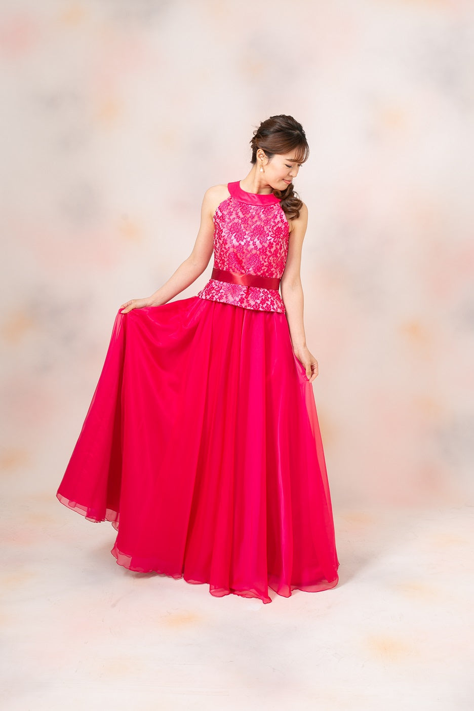 ドレス S-074 ローズピンク | DRESS OKUYAMA