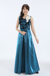 ドレス 577 (カラー E-ブルーグリーン)