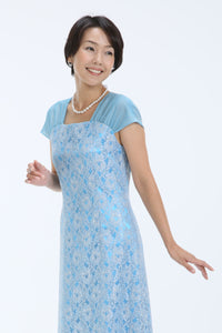 ドレス 596 (カラー D-ブルー)